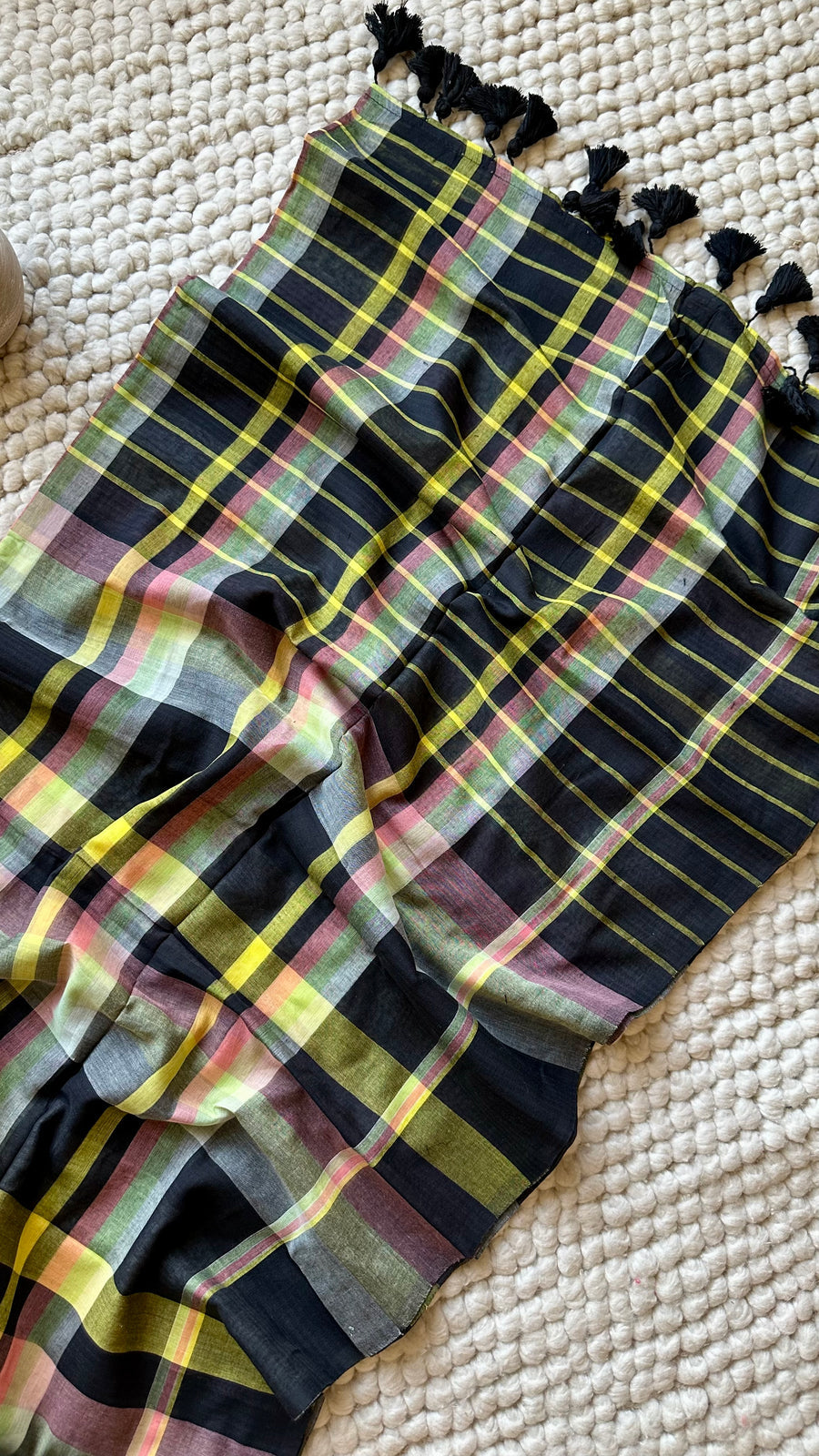 Madras checks mul cotton