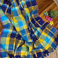 Madras Zari checks mul cotton