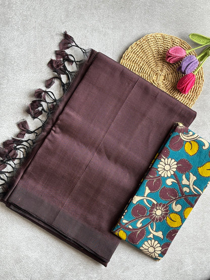 Mangalagiri Silk Cotton - Brown