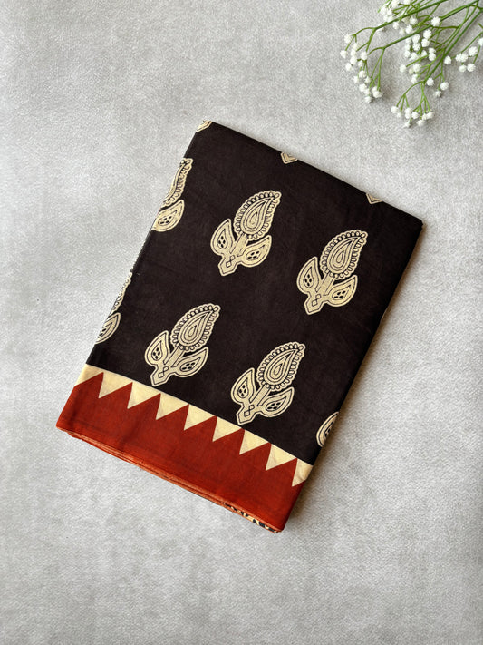 Mul Cotton - Black & Brown