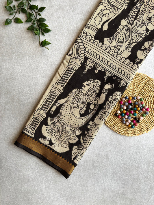 Kalamkari Chennur Silk
