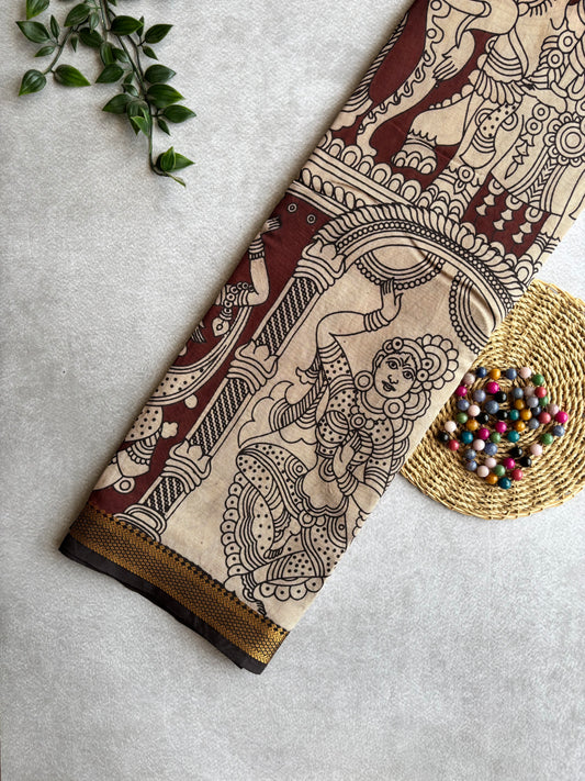 Kalamkari Chennur Silk