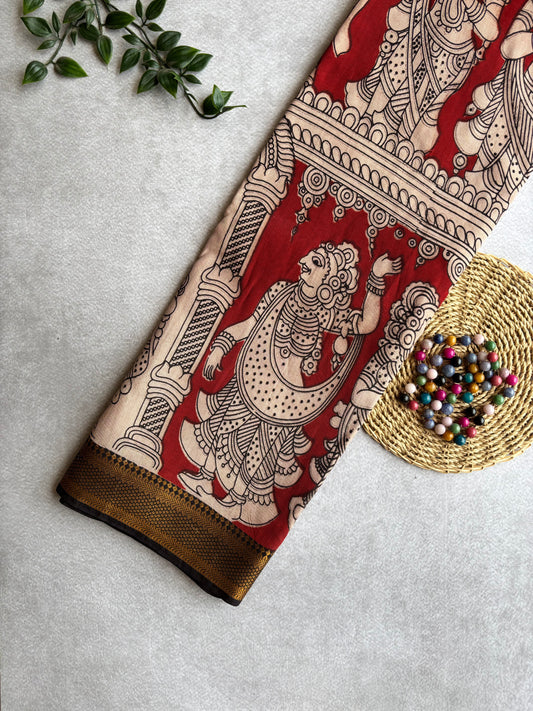 Kalamkari Chennur Silk