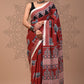 Ajrakh Mul Cotton - Maroon