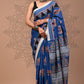 Ajrakh Mul Cotton - Blue