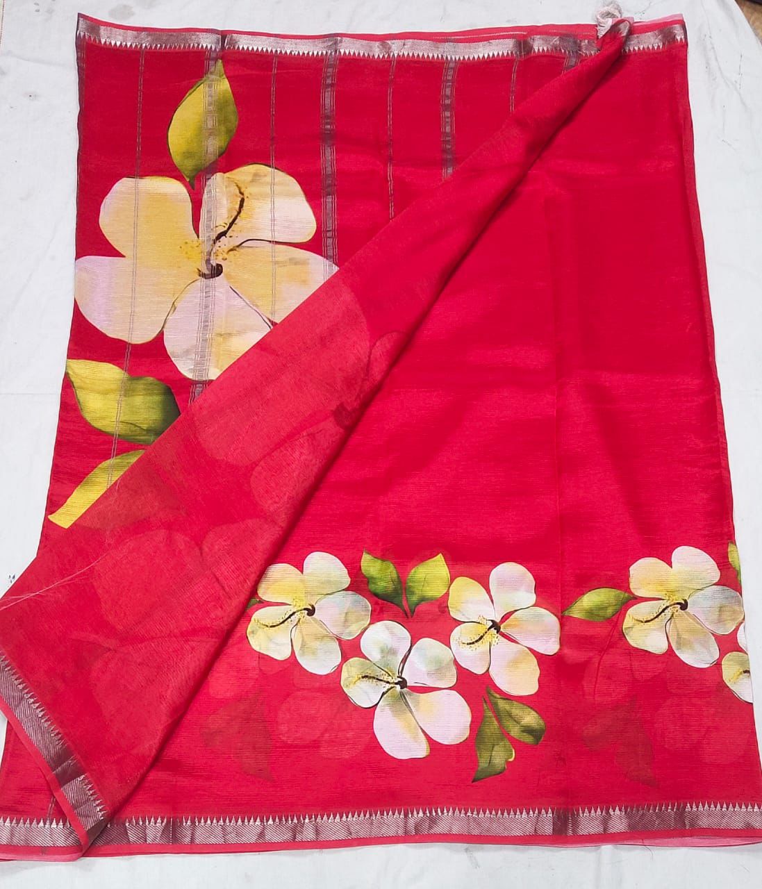 Mangalagiri silk digital print